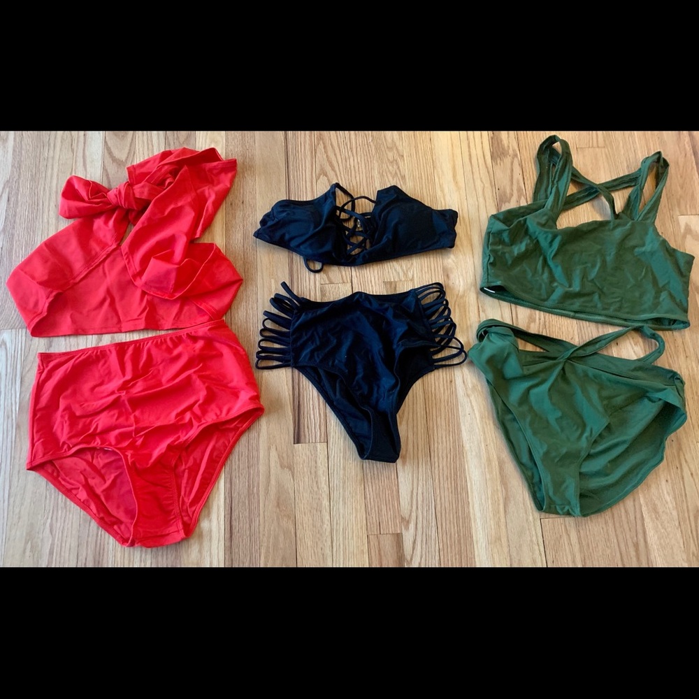 LOT OF 3 WOMEN’S BIKINIS